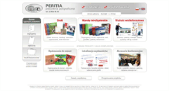 Desktop Screenshot of peritia.com.pl